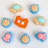 Mini Turtle Clicker Keychain Cute Animal Fidget Sensory Toy Button Clicker Keyring  Venting Toys