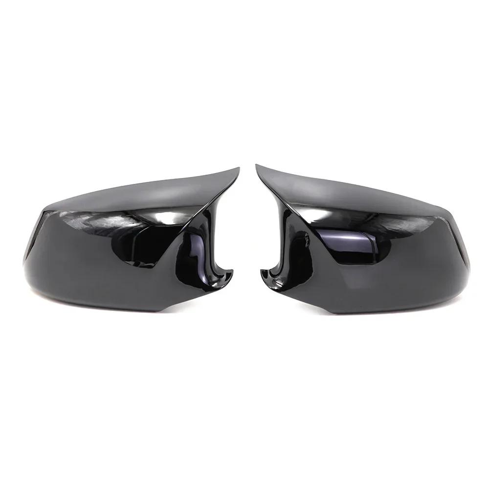 

Для BMW 5 серии F10 F11 2010-2013 с левым рулем Наклейка на автомобиль Крышка бокового зеркала заднего вида Колпак крыла Наружная накладка на дверь Отделка Вид карбона АБС-пластик