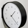 Interform Wall Clock CL-4464BK Arno Black