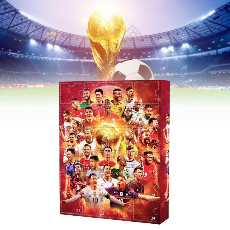 Exciting World Cup Advent Calendar Festive Pvc Design For Holiday Cheer And Countdown