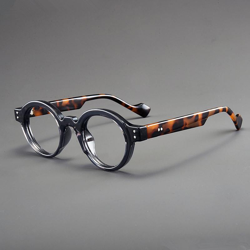 Neutral UV Resistant and Radiation Resistant Circular Reading Glasses European and American Retro Small Frame Presbyopia Glasses