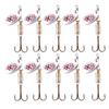 Rotating Metal Bright Fish Hook  Rotating Iron Piece