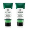 TBS Tea Tree Diep Reinigende Gezichtsscrub Squeaky Clean Formule 100ml 2-Pack