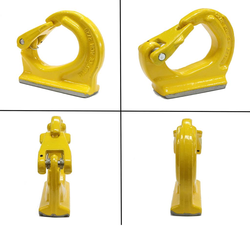CE and ISO9001 lifting bucket hook for construction welding hydraulic certified, 2-ton machinery, hook, backhoe, excavator, etc.