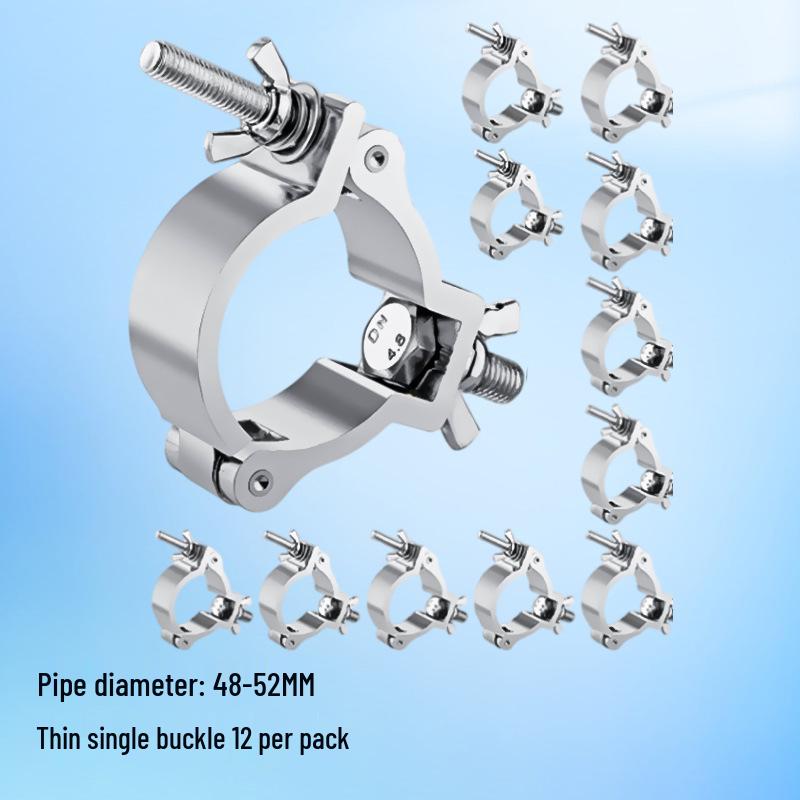 Single & Double Hook for Stage, Par, and Moving Head Lights - Cast Aluminum