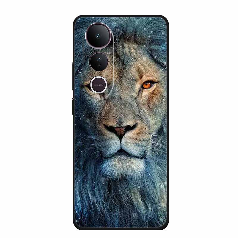For Vivo V50 Lite 4G 5G Case V 50 lite Coque Popular Black Silicone Soft Back Cover For Vivo Y400 4G 5G Phone Case Cover Y 400