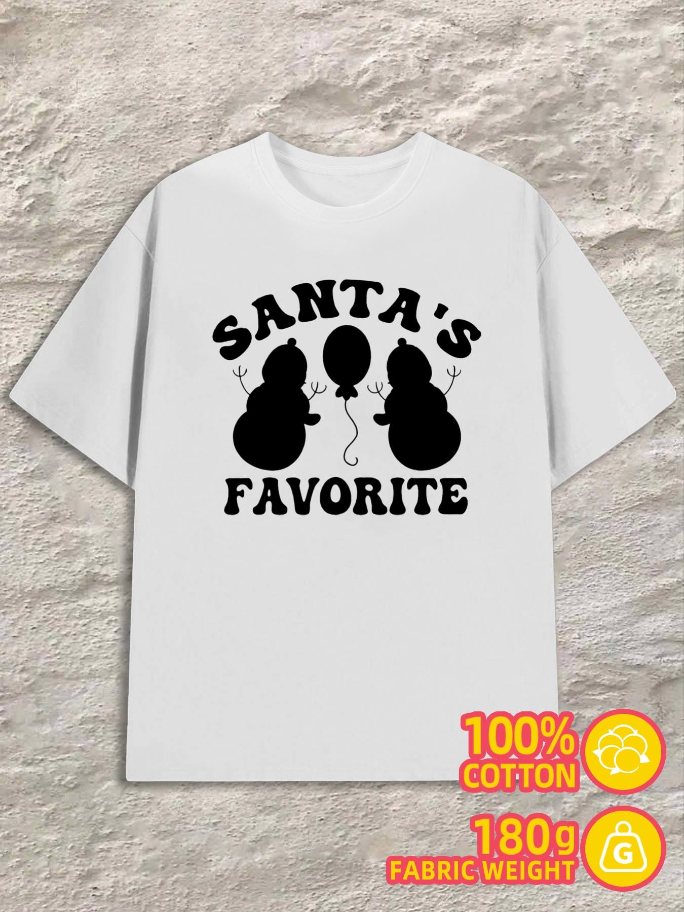 Men s T-Shirt Y2K Santa 100 White Regular Fit S