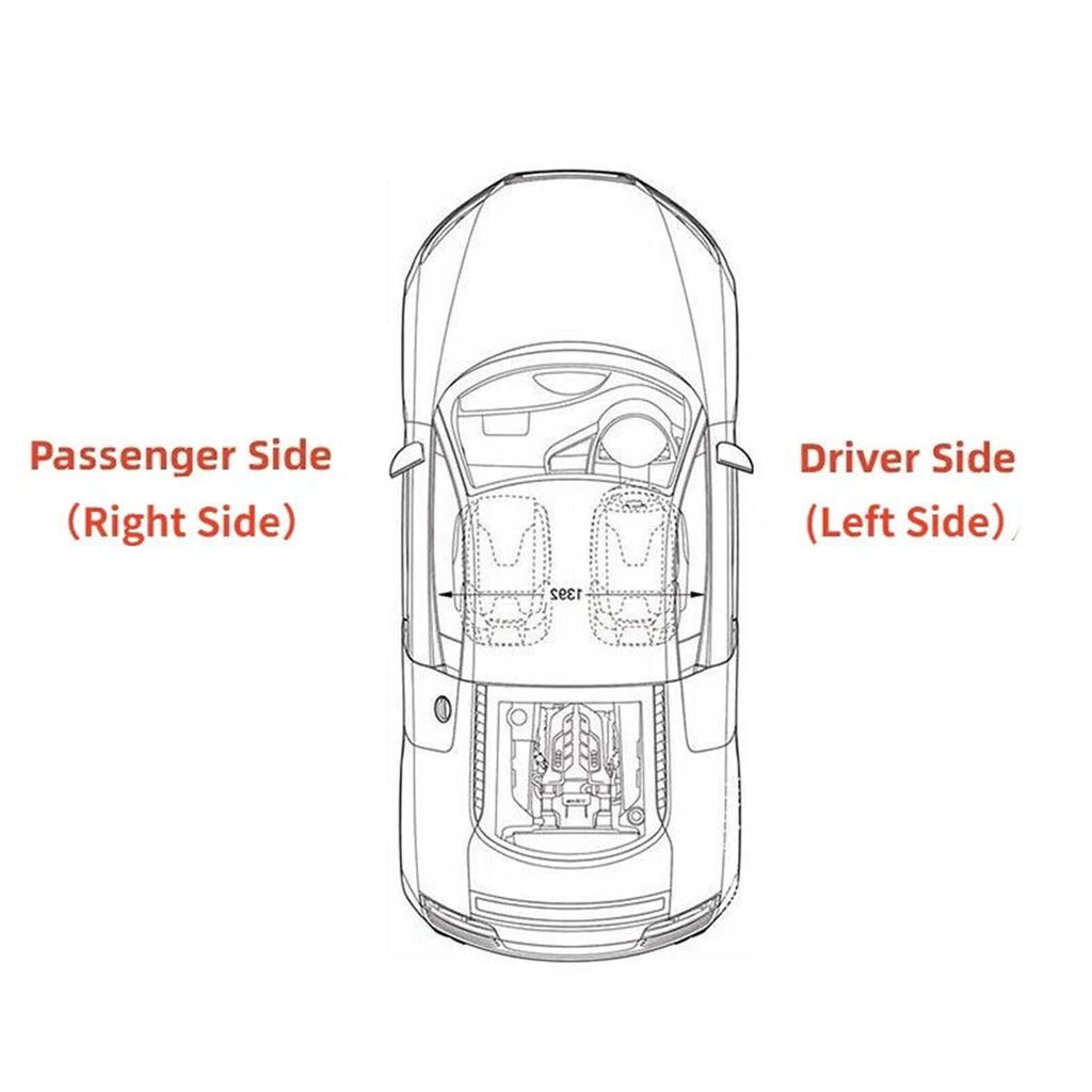 2Pcs LH Windshield Cowl Cover Apron Seal Trim Strip For Mini Cooper R55 R56R57 07-15 51132751209 51132751210