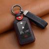 3-6 Buttons Leather Car Key Cover For Jeep Grand Cherokee 4Xe L Wagoneer Grand Wagoneer - Anti-Scratch Auto Accessories