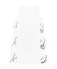 Hye Young Kim Satin Tent Sleeveless Dress - White