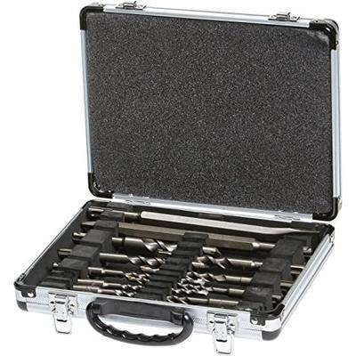 13 Piece Drill and Chisel Set SDS PLUS Aluminum Carry Case D-20111