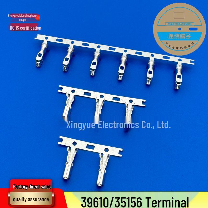 3.96mm Wire Wrap Terminal Connector, Crimp Terminal, Wire-to-Board