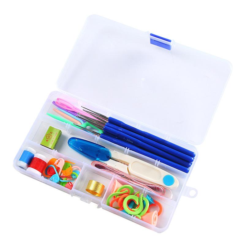 53-Piece Crochet Set 16 Magic Crochet Handmade Diy Knitting Tool Hook Full Set Sweater Needles