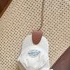Neck Hanging Lanyard Glasses Clip Hat Holder Sunglasses Storage Pu Leather Magnetic Hat Clip  Beach