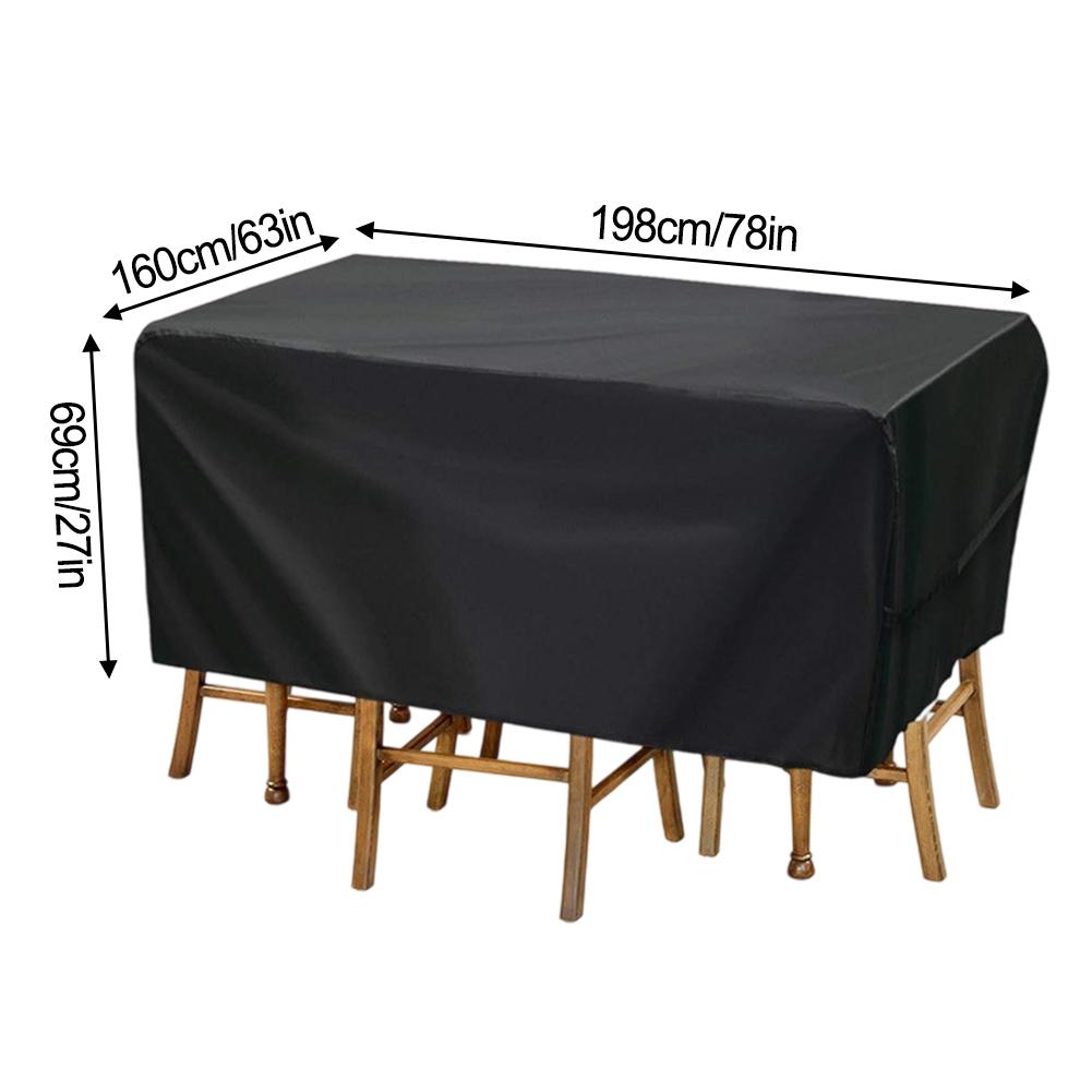 Chair Set Protection Outdoor Furniture Cover For Garden Use Outdoor Furniture Protection Cover All-Weather Protection