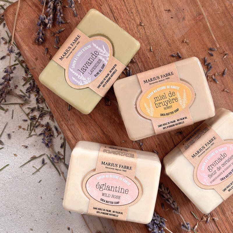 Marius Fabre Olive Soap Bien Etre 100g/Select Fragrance Honeysuckle