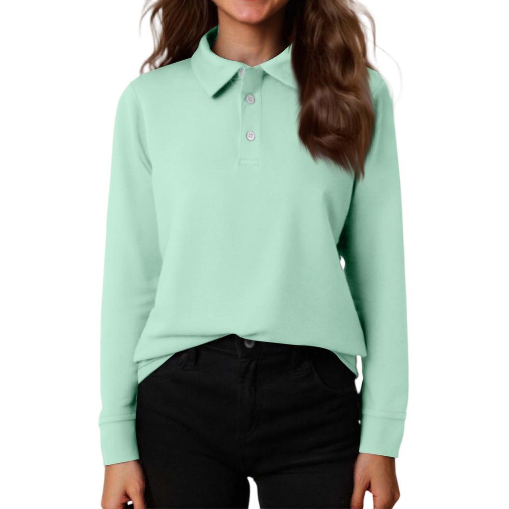 Children's Daily Casual Long-sleeved Gradient Tops T-shirts  Shirts