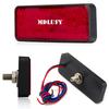 MDLUFY Reflector LED Reflector, 12 V, Small, Brake LED Turn Signal, Interlockable, Side Marker,