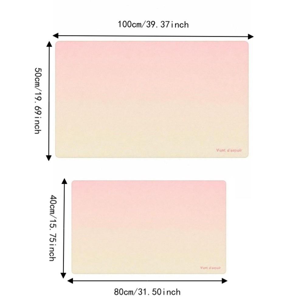 Waterproof Desk Mat Non-Slip Desk Blotter Pad Mouse Blotter Pad Large Table Mat  Bedroom