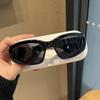 Ins-Style Y2K Cat-Eye Retro Plain Sunglasses For Women