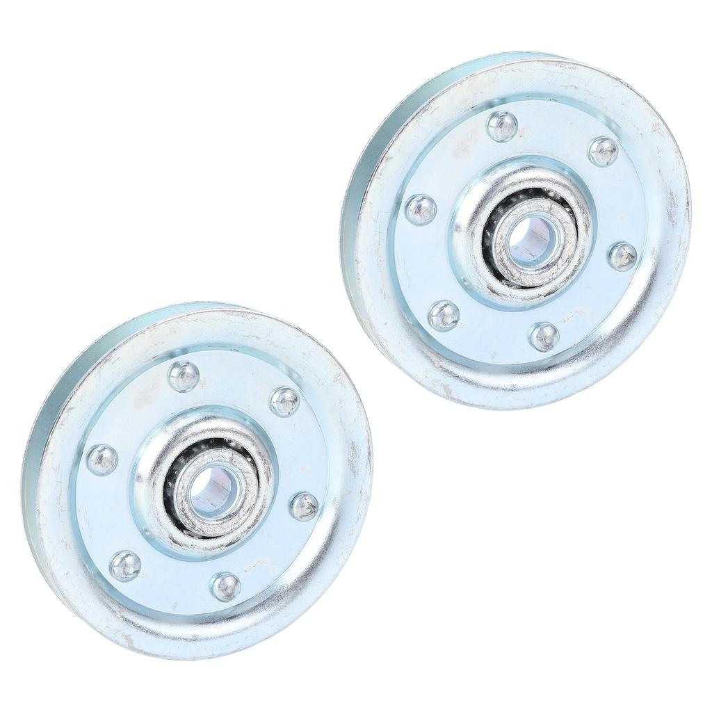 2 STÜCK Hochleistungs Garagentor Umlenkrolle 3 Zoll 200LB Garagentor Festrad Umlenkrollen für 5/32 Zoll Durchmesser Seile