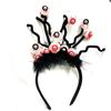 Headdress Halloween Eyeball Headband Party Decor Horror Hair Hoop Funny Spooky Hairband  Unisex