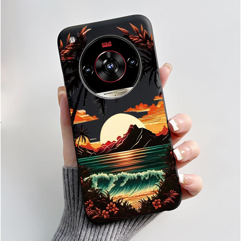 Funda Para ZTE Nubia Focus 2 Ultra Funda Z2463N Estética Lujo Linda Genial Niños Niñas Funda de Silicona Suave para Nubia Focus2 Ultra 5G
