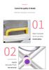 Multifunctional Anti-Tip Baby Walker with U-Shaped Pushchair