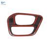 For Dodge Challenger 2015-2022 LHD ABS Carbon Fiber Style Car Center Console Gear Shift Panel Water Cup Holder Cover Frame Trim
