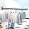 Wall Mounted Clothes Drying Rack,Aluminum Retractable Hanger,Space Saving Collapsible Dryer Racks for Balcony Parlour Laundry