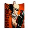 1pc Cozy Anime Huge Print Soft Blanket - Skin-Friendly, Casual, and Versatile Shawl for Sofa, Living Room, and Outdoor