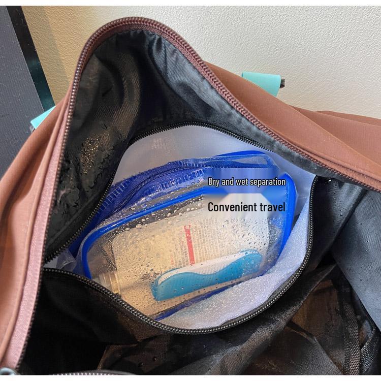 Women's Large Capacity Travel & Fitness Bag with Shoe Compartment