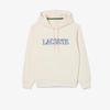 Lacoste Women's Fluffy Lettering Hooded Sweatshirt SF5243-55NXFJ