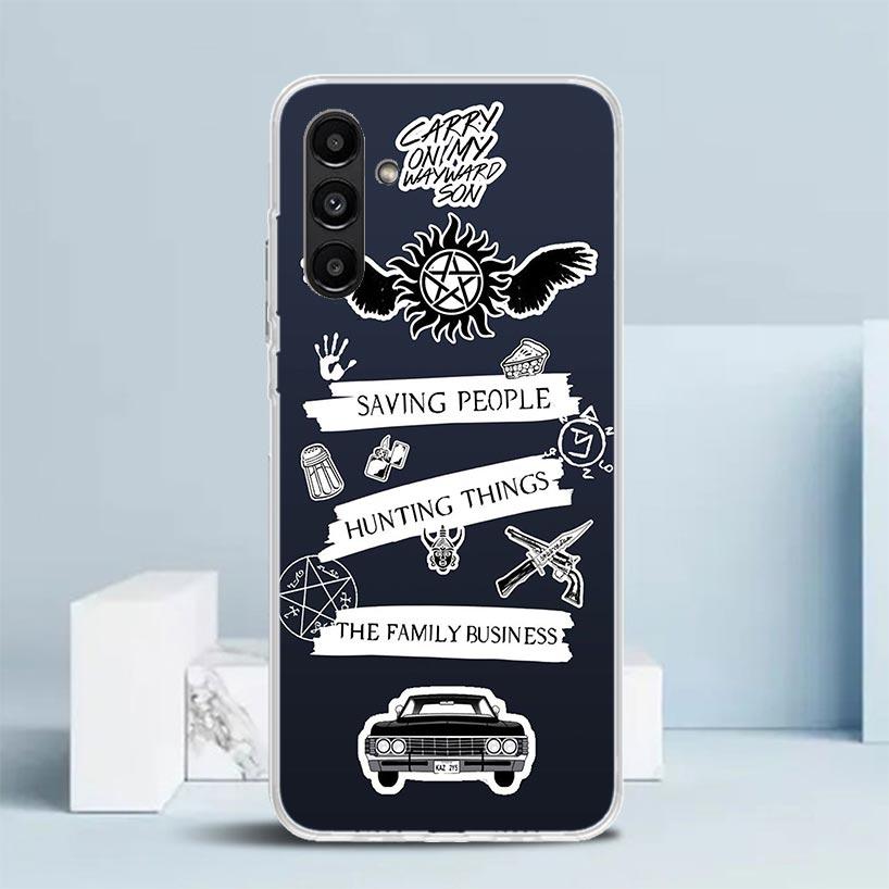 Babaite Supernatural SPN Dean And Sam Phone Case For Samsung Galaxy A55 A54 A52 A53 A15 A14 A12 A13 A25 A24 A22 A23 A35 A34 A32