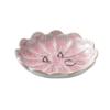 Nordic Ceramic Lotus Flower Jewelry & Snack Tray - Blue/Pink Storage Dish