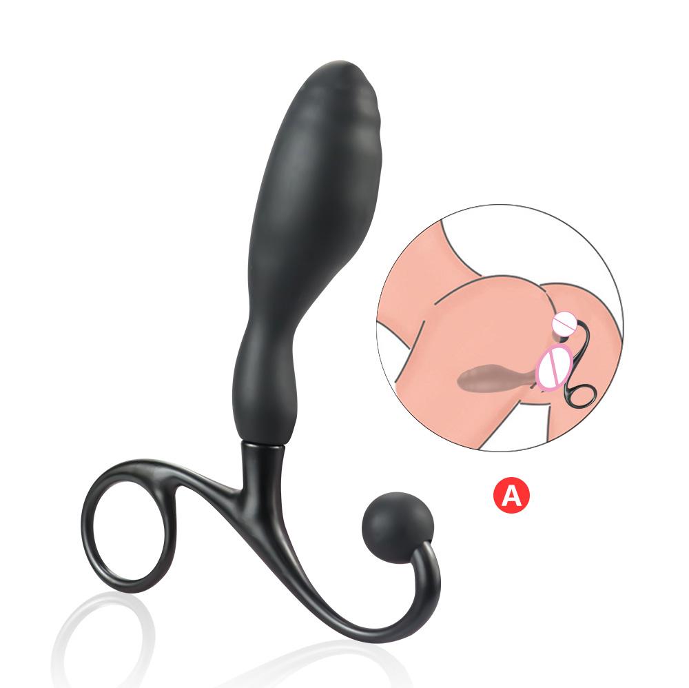 Silicone Vaginal Stimulation Anal Plug 2 In 1, Male Prostate Stimulation, Female Vaginal Anal Masturbator, Adult Sex Toys 18+