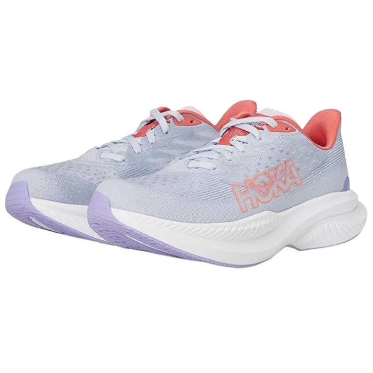 HOKA  Mach 6 Wide Pale Dusk Gull Women Sneakers Grey 1147834-PLDS