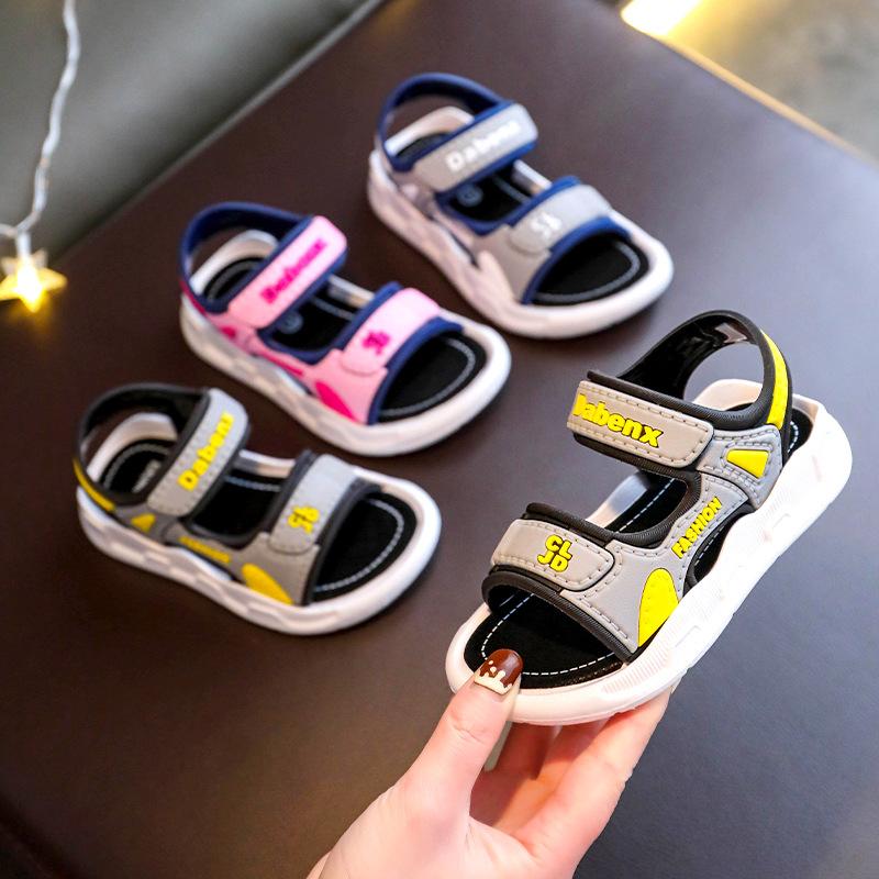 Soft-soled Non-slip Shoes for Boys and Girls Aged 6-12 New Summer Children's Shoes Sandals Supply