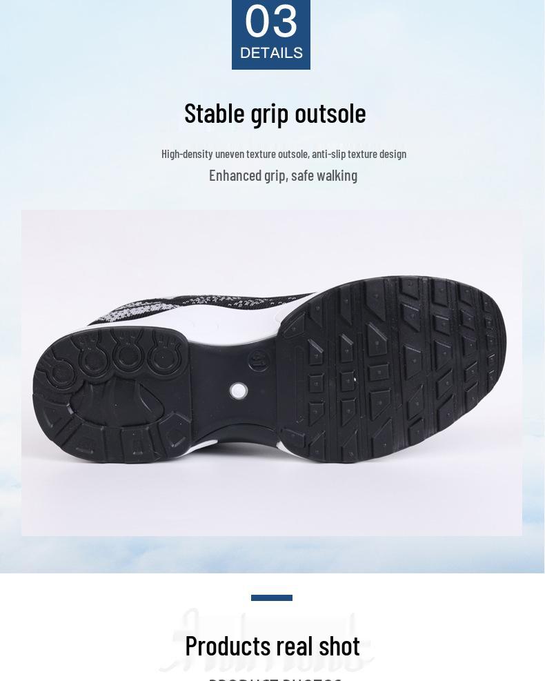 Pánské podzimní tenisky nadměrné velikosti - Prodyšné, pohodlné běžecké boty se vzduchovým polštářem, módní a ležérní.