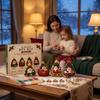 Kerstman Kerst Parel Kunst Ambacht Kit Hond Kat Creatieve DIY Kralen Ambacht Set Pinguïn Sneeuwman Hert Kerst Decoratie
