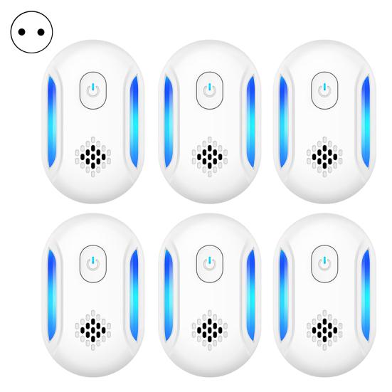 1/2/4/6 Stück Ultraschall-Schädlingsbekämpfer, Hochleistungs-360-Grad-Schutz, Insektenbekämpfungsgerät, energiesparender Mückenabwehr