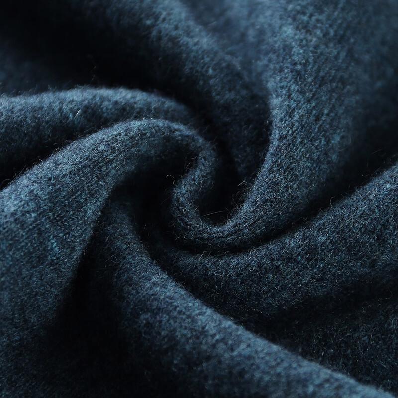 JOW Men's Thickened High-Neck Wool Blend Sweater