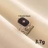 Punk Silver Color Black Enamel Sun Moon Star Eye Rings For Women Men Accessories Stainless Steel Ring Open Finger Jewelry Bagues
