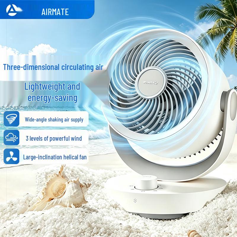 Airmate Quiet Oscillating Desktop Air Circulation Fan