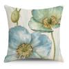 Art Floral Cotton and Linen Pillow Case Car Pillow Sofa Cushion