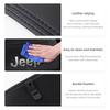 2Pcs Car Seat Anti Kick Pad Protective Cover Auto Accessories For Jeep Grand Cherokee Wrangler JK Gladiator Compass Renegade