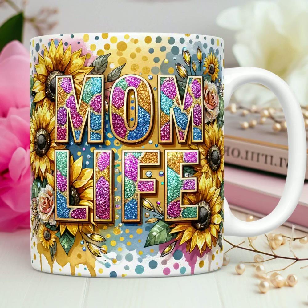 Mother's Day Ceramic Coffee Mark Cup