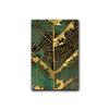 Modern Abstract Painting Golden Leaves Luxurious Canvas Picture for Home Design Wall Art Prints for Interior Decor No Frame