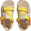 Adidas Originals 360 3.0 Sandals Soft Comfortable Durable Low-Top Walking Shoes Baby Sandals Brown Yellow ID7484