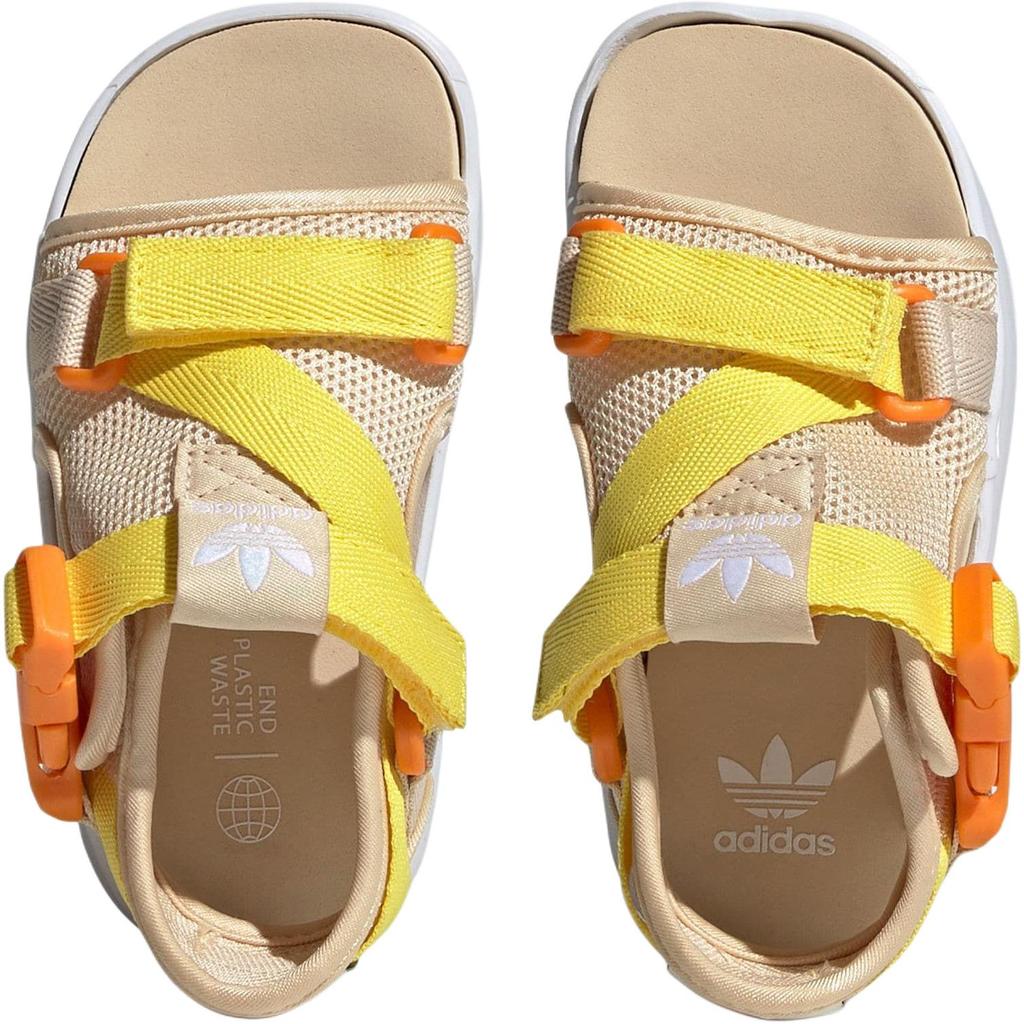 Adidas Originals 360 3.0 Sandals Soft Comfortable Durable Low-Top Walking Shoes Baby Sandals Brown Yellow ID7484